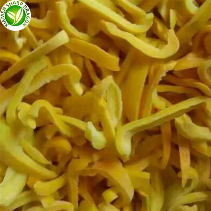 Frozen yellow pepper
